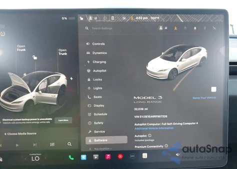 2024 Tesla Model 3 Long Range Dual Motor All-Wheel Drive/Rear-Wheel Drive из США, поврежденный, VIN 5YJ3E1EA6RF867228